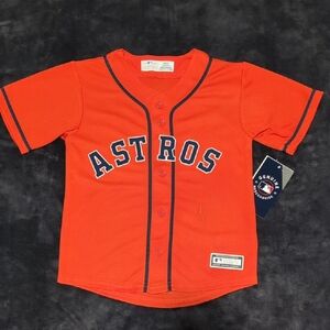 Kids 4T Orange Crush Alt. Houston Astros Altuve Baseball Jersey